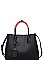 LUXURY COLLETTE VEGAN LEATHER SATCHEL BAG WITH LONG STRAP JY-20254