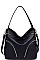 STYLISH MULTI ZIP LUXURY PAIGE HOBO BAG  JY-20391