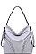 STYLISH MULTI ZIP LUXURY PAIGE HOBO BAG  JY-20391