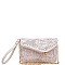 CHIC LUXURY LILY CLUTCH WITH WRISTLET JY-20419