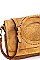 Chic Designer Artisan Collection Fold Over Hand Bag JY-20437-ML