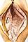 Chic Designer Artisan Collection Fold Over Hand Bag JY-20437-ML