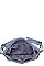 LUXURY FAUX LEATHER CARRIE SIDE ZIP HOBO BAG JY-20639ML