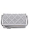 CHIC LUXURY MICHELLE CLUTCH BAG WITH LONG STRAP JY-20656ML