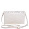 CHIC LUXURY MICHELLE CLUTCH BAG WITH LONG STRAP JY-20656ML