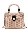 KONA NATURAL WOVEN 2-WAY BOXY BAG