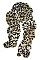Pack of 12 (pieces) Assorted Animal Print Fur Scarf FM-CS1844