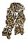Pack of 12 (pieces) Assorted Animal Print Fur Scarf FM-CS1844