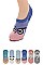Package of 12 Comic Animal Cotton Socks LA-ASK2139