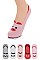 Pack of (12 pieces) Comic Animal No Show Socks Set LAASK2161