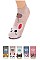 Package of 12 Cute Animal Fun Cotton Socks Set LA-ASK2165