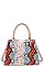 WILLOW PYTHON TWO TONE CROSSBODY BAG