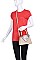 WILLOW PYTHON TWO TONE CROSSBODY BAG