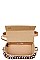 TEXTURED CROSSBODY BAG