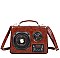 Bluetooth Speaker Satchel / Shoulder Handbag