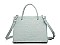 MODERN PORTER CROC AND REPTILIAN DESIGN TOTE BAG