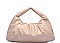 ROCHELLE SMOOTH LEATHER TEXTURED HOBO BAG