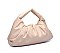 ROCHELLE SMOOTH LEATHER TEXTURED HOBO BAG