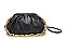 SHOULDER STRAP SMOOTH VEGAN LEATHER CLUTCH