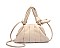 MONA SMOOTH LEATHER SILK LIKE DESIGN CROSSBODY