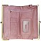 Urban Expressions Faux Leather Wallet Metal Hardware Complements Classic Style JP23792