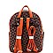 TWO TONE MONOGRAM BACKPACK