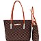MONOGRAM TOTE VALUE SET