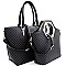 2 IN 1 CHECKERED TOTE SET