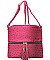STYLISH OSTRICH TASSEL CROSSBODY BAG JP-25116