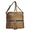 STYLISH OSTRICH TASSEL CROSSBODY BAG JP-25116