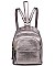Fashionable Kelly Metallic Vegan Leather JP25959