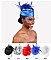 UNIQUE Pillbox SATIN Hat With VEIL