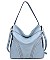 Urban Expression Fashionable Paige Pebbled Vegan Leather JP26214