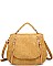 Fashionable Urban Expressions Chole Textured Messenger Bag JP26441
