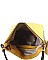Stylish Cross Body Bag Accented With Studs and Tassels JPRM8O47