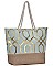 Ladies' Circle Vector Abstract Design Handle Satchel Handbags Shoulder Bag Tote Purse JPBGT-81783