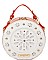 Astrid Laser Cut Round Bag JP26643