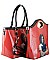 Obama Magazine Print - 2 In 1 Chic Famous People Magazine Print Tote Handbag Design JP28MS6524