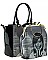 Michelle Obama Magazine Print Tote Handbag JP28MS6561