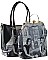 Obama Magazine Print Tote Handbag JP28WW7211
