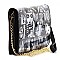 Magazine Picture Clutch Messenger Bag