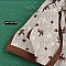 David Jones Paris Woven Scarfed Tote Bag
