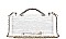 ELEGANT CLEAR DUCHESS EVENING CLUTCH CROSSBODY BAG