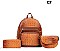 3 IN 1 Crocodile Backpack - Crossbody & Wallet Set