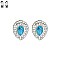 Trendy Rhinestone Metal Clip Earring SL40405