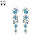 Fashionable Metal Clip Earring With Tq SL41024