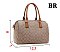 3-IN-1 OVAL PRINTED DUFFLE BOSTON BAG WITH CROSSBODY AND WALLET SET