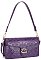 Oval Pattern Design Shoulder / Cross-Body Bag