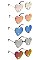 Pack of 12  Dripping Heart Sunglasses Set