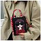 3D Lady Face Box Shaped Handbag With Scarf